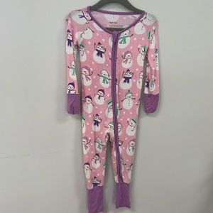 Little Sleepies Snowman Zippy